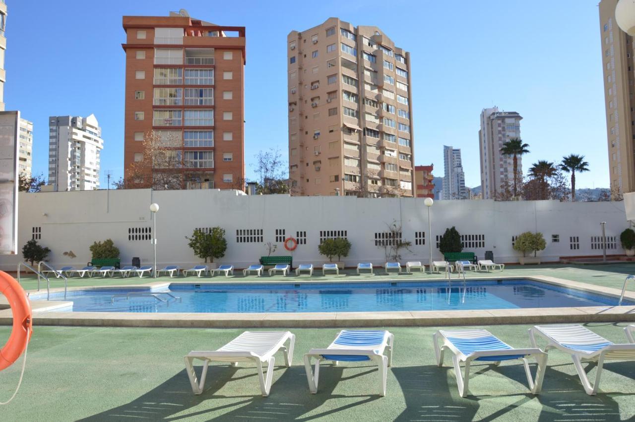 Gemelos IV Loysan Apt. With Pool Benidorm Ngoại thất bức ảnh